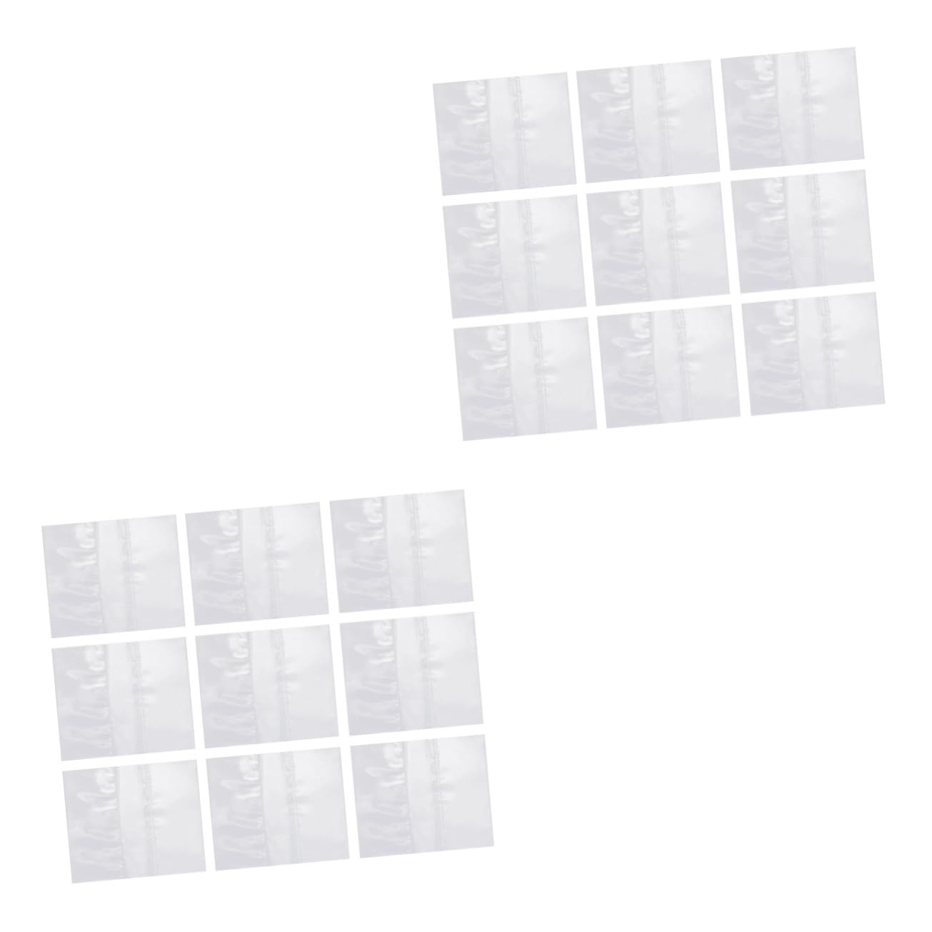 BUTIFULSIC 2sets Shrink Wrap Film Heat Shrink Bag Size Bottle Protector Heat Shrinkable 500pcs*2