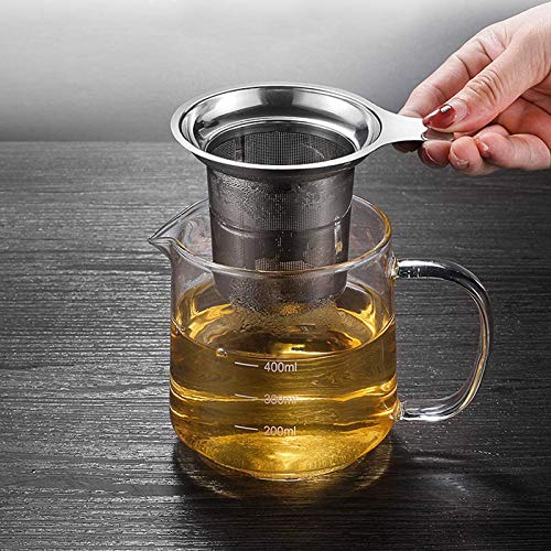 Roestvrijstalen Theezeef Tea Pot Filter Strainer Cup Theefilter Fijne Theezeefje Theefilter Zetgroep Roestvrijstalen… - Image 4
