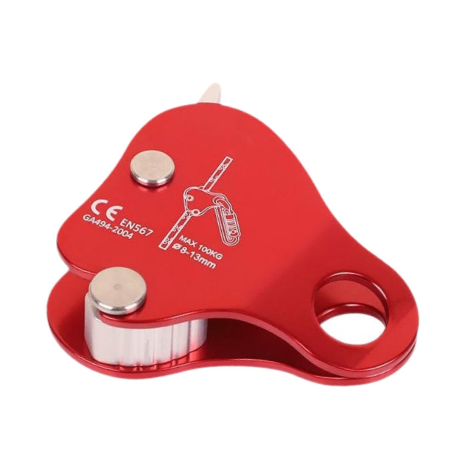 Dispositivo de Anticaídas para Escalada con Cuerda, Ideal para Arboristas Y Montañismo en Descenso.