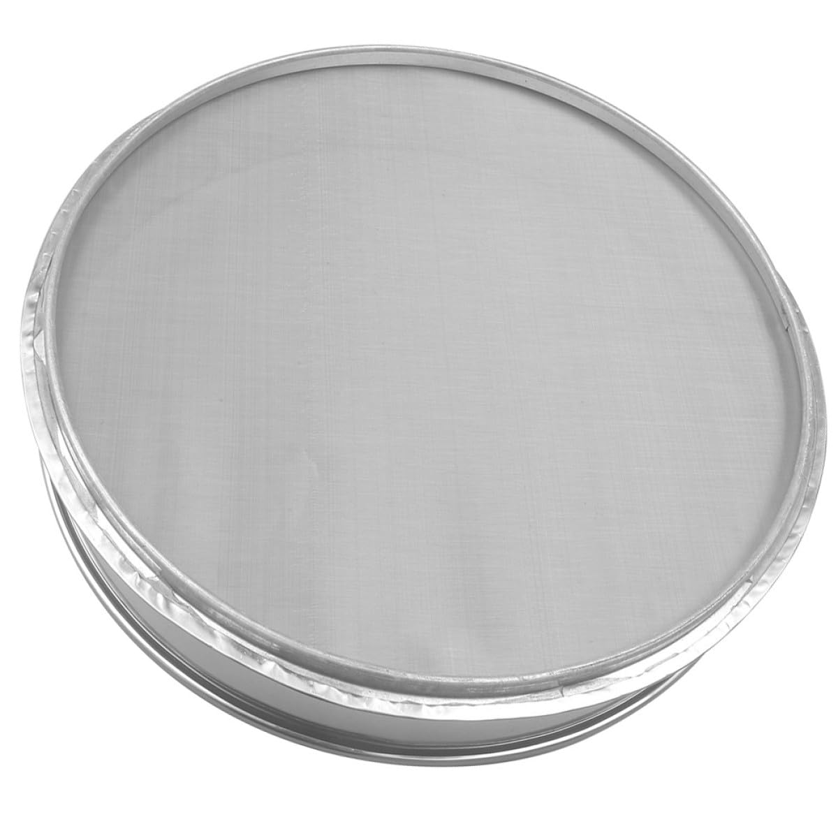 Edelstahl Feinmaschensieb 35cm mit Tragbarem Design Rostfrei und Langlebig für Gartenarbeit und Pflanzenpflege