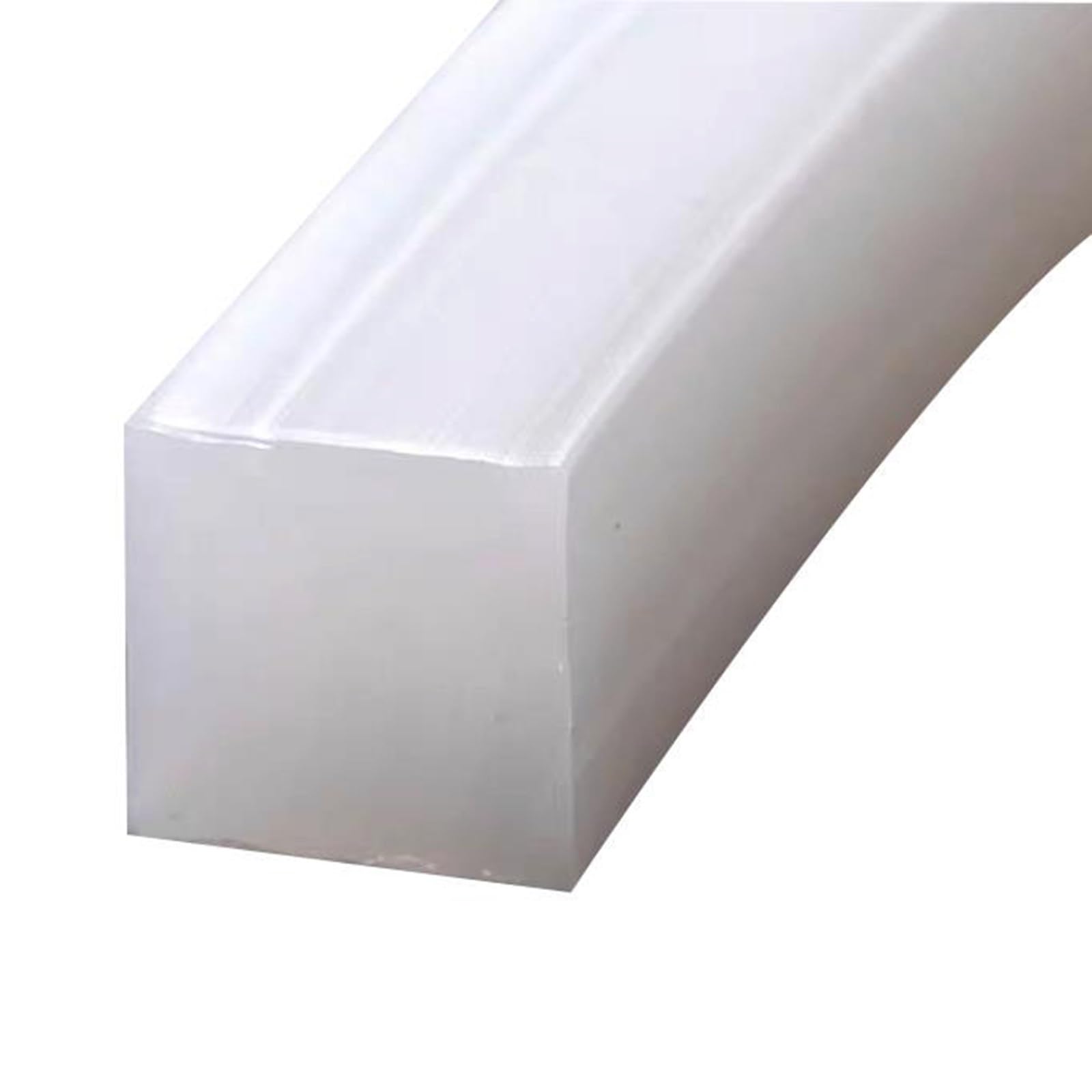 Bande caoutchouc silicone 10M joint d'étanchéité blanc 6x6mm