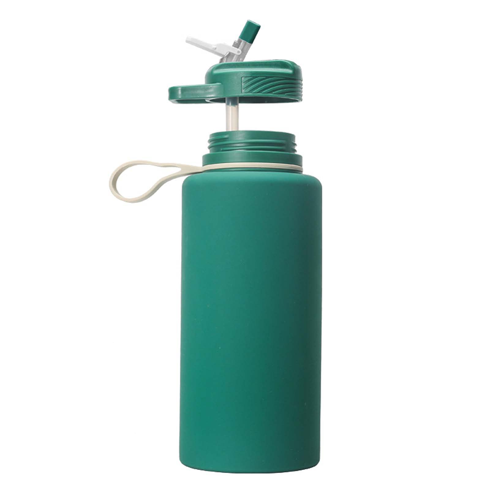 XINGYU Taza De Silicona Plegable Nuevo 2.2l Viaje Montañismo Deportes Al Aire Libre Taza para Beber Café con Mango Boquilla Regalo para Navidad Acción De Gracias