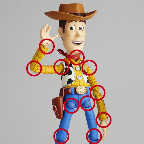 revoltech woody action figure