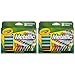 Crayola Metallic Markers, 8 Shimmery Colors per Pack (2-Packs)