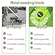 15 Pieces Metal Grass Trimmer Blades,Grass Trimmer Accessories, Grass Trimmer Knife Plastic, Metal Blade for Grass Trimmer