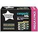Tommee Tippee Lot de 6 cassettes-recharges Sangenic tec accessoires pour seau à couches, blanc