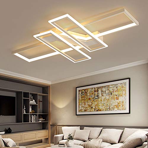 116W LED Lampada da soffitto Moderna Rettangolo