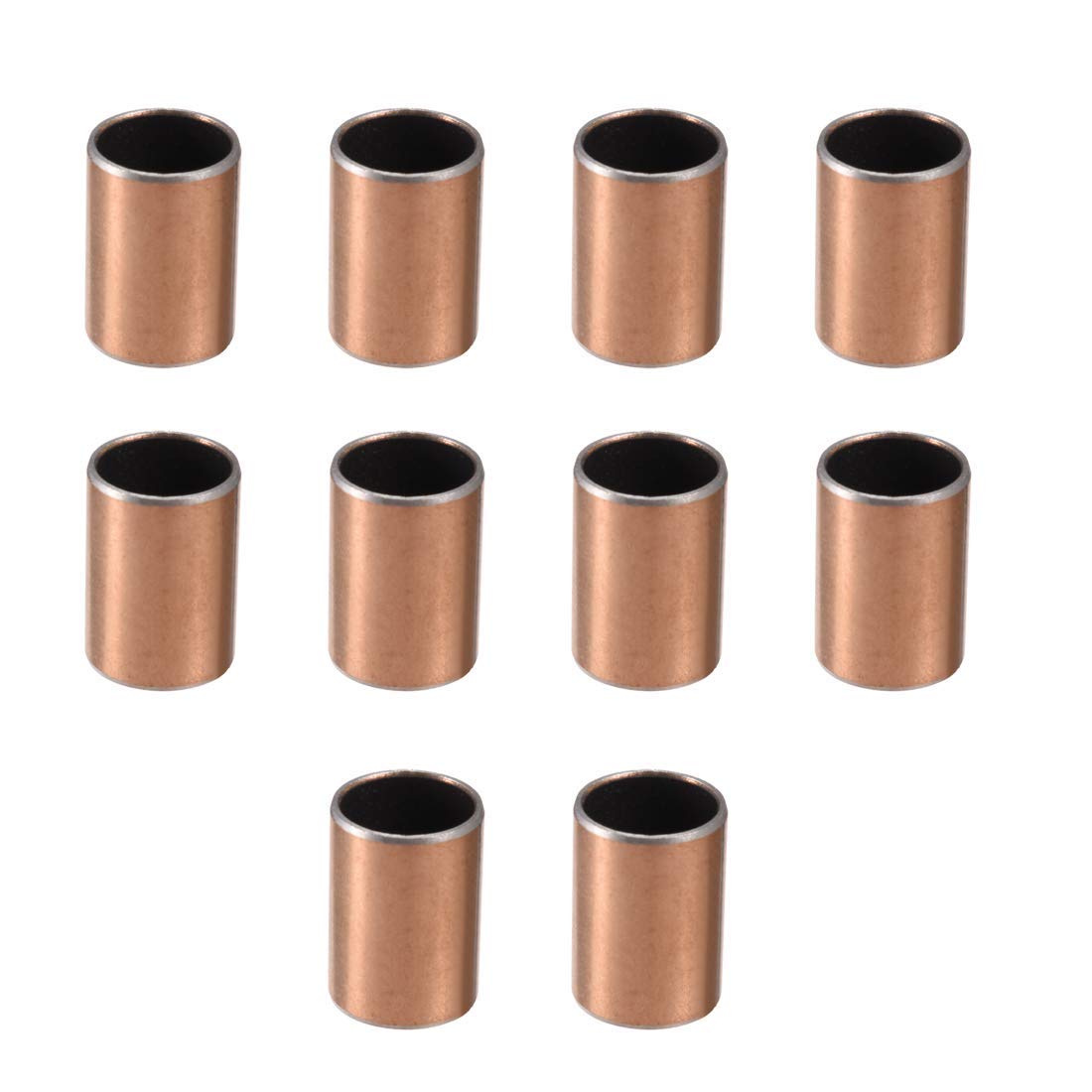 Casquillos Autolubricantes De Latón De 8 Mm De Diámetro Interior X 12