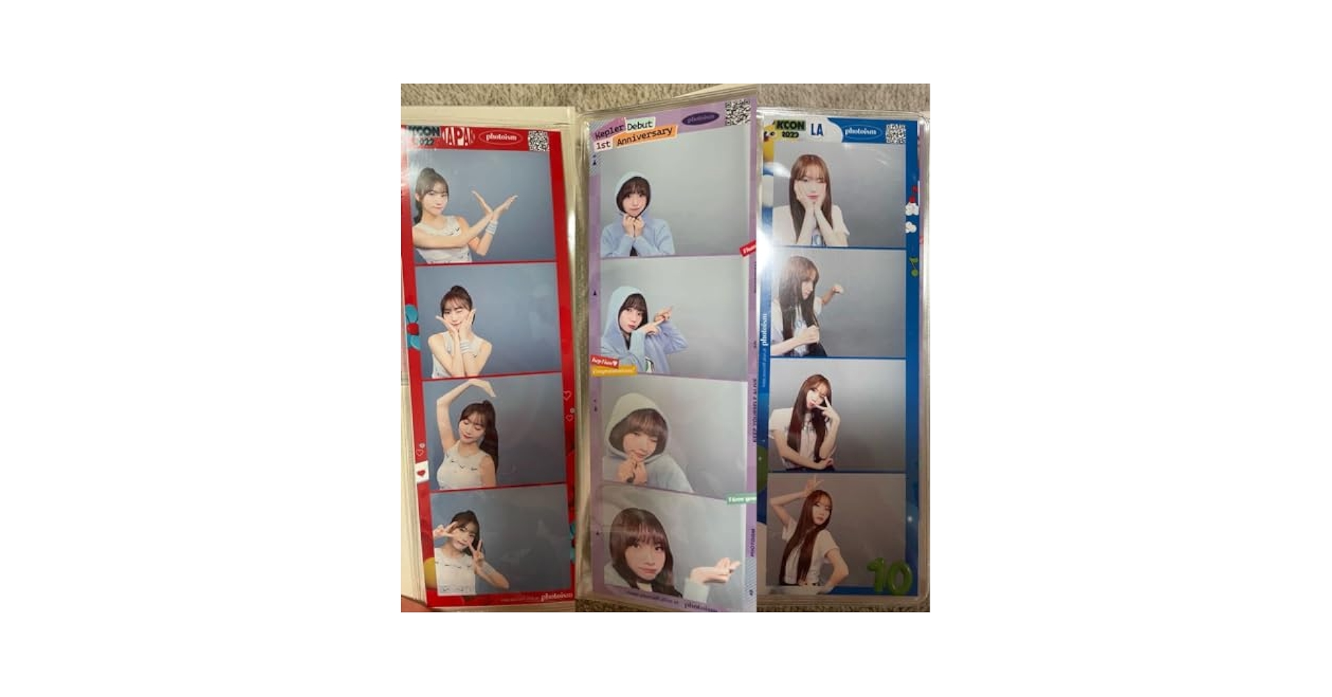 Amazon.co.jp: kep1er ヨンウンPhotoism 人生カット 4カット