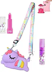 Conjunto Maquiagem E Bolsa Infantil Ganha Kit Presente