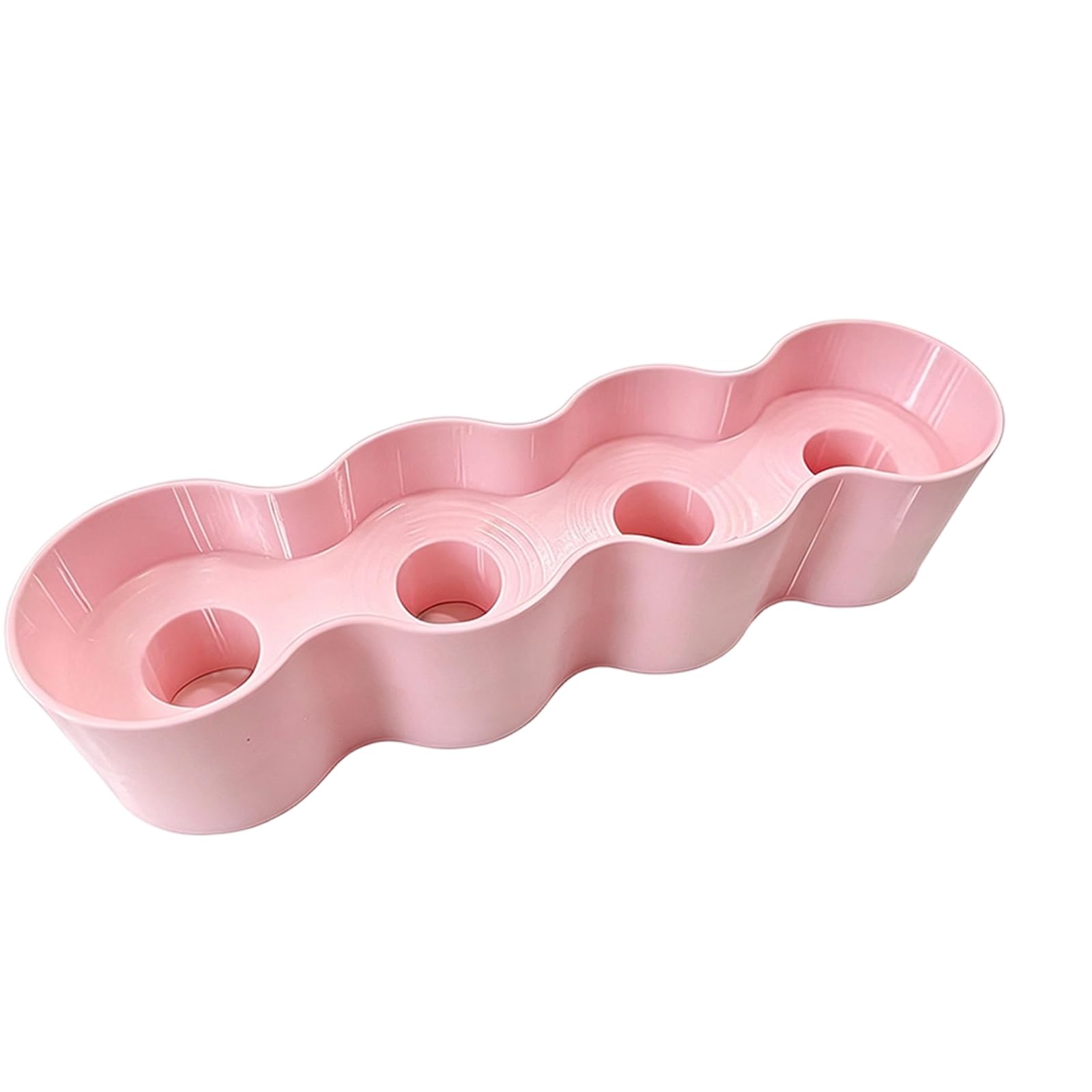 TFAOYS Kitchen Condiment Tube Holder for Refrigerator Storage, 4 Slot Stand for Upright Fridge Shelf Organization Daily