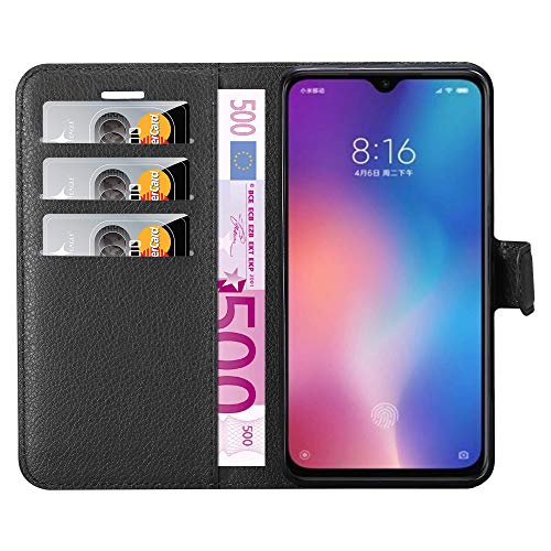 Cadorabo Custodia Libro per Xiaomi Mi 9 in NERO