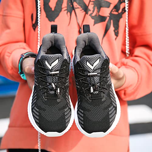 Image of VITUOFLY Boys Girls Sneakers Kids Mesh Lightweight Running Tennis Shoes