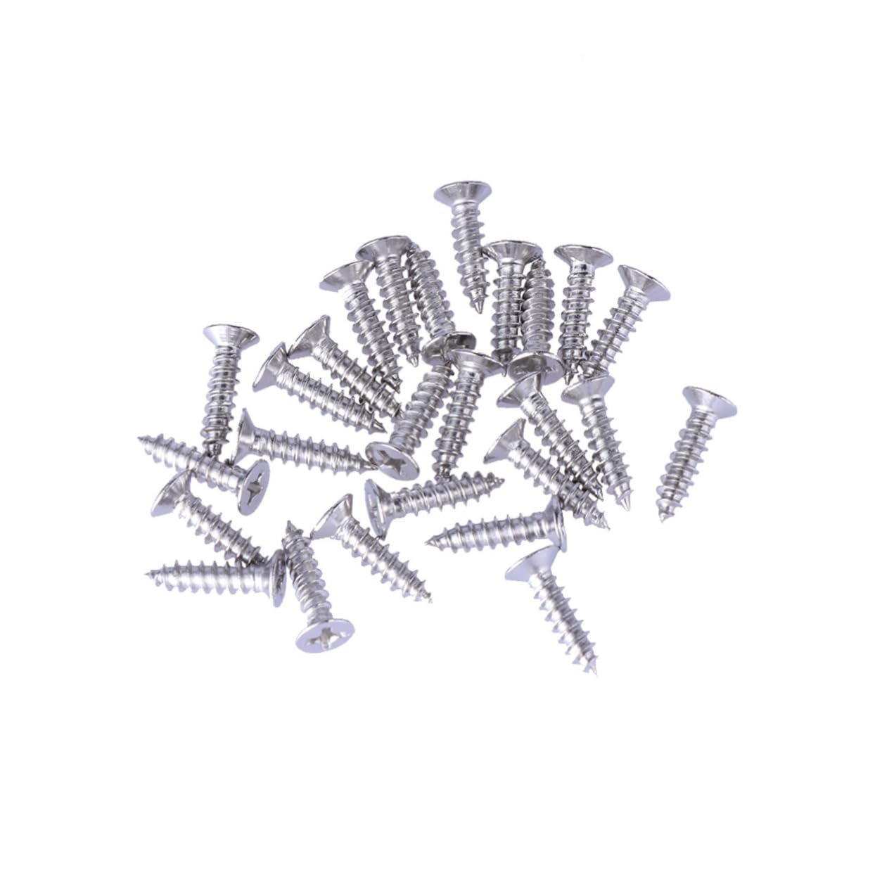 PartyKindom Stainless Steel Hinges Satin Nickel Hinge for Kitchen Cabinet 2 Pcs Set