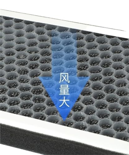 Filtre à charbon AC pour Xpeng G3 épaisseur 4cm pour des voyages parfumés
