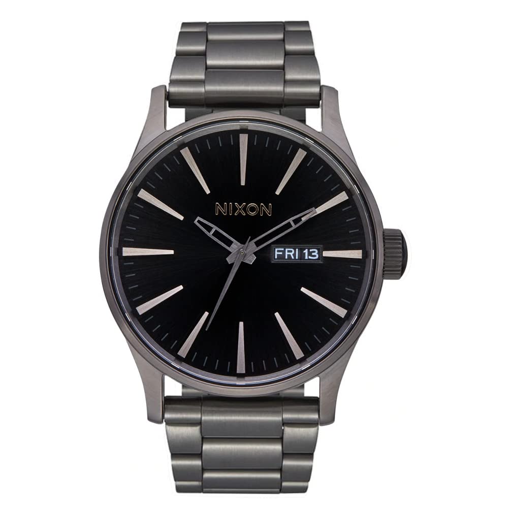 NIXON Orologio Analogico al Quarzo Uomo con Cinturino in Acciaio Inossidabile A356-5145-00