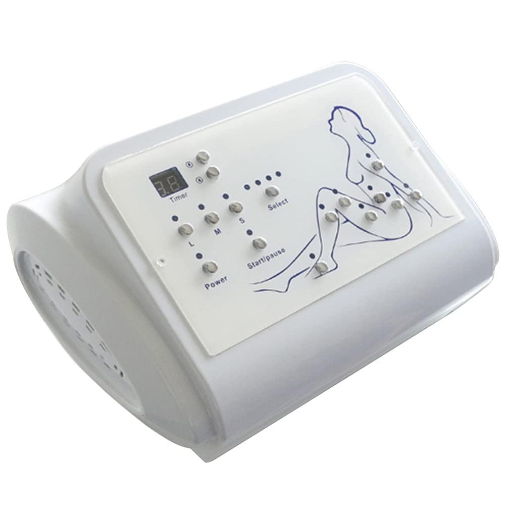 Professionelles Luftdruck-Beinmassagegerät für Lymphdrainage & Muskelerholung | Tragbares sequentielles Kompressionsgerät für Waden, Arme, Oberschenkel und Füße | Pressotherapiegerät