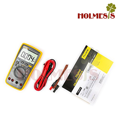 Image of Fluke 17B+ Digital Multimeter 600V Over-Voltage Indicator 4000 Counts Current Measurement Diode Test & Data Hold Temperature & Humidity Specifications Altitude Compatibility Fuse Protection