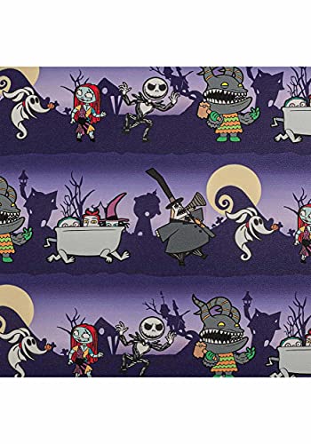 Loungefly Disney Nightmare Before Christmas Halloween Line Womens Double Strap Shoulder Bag Purse3