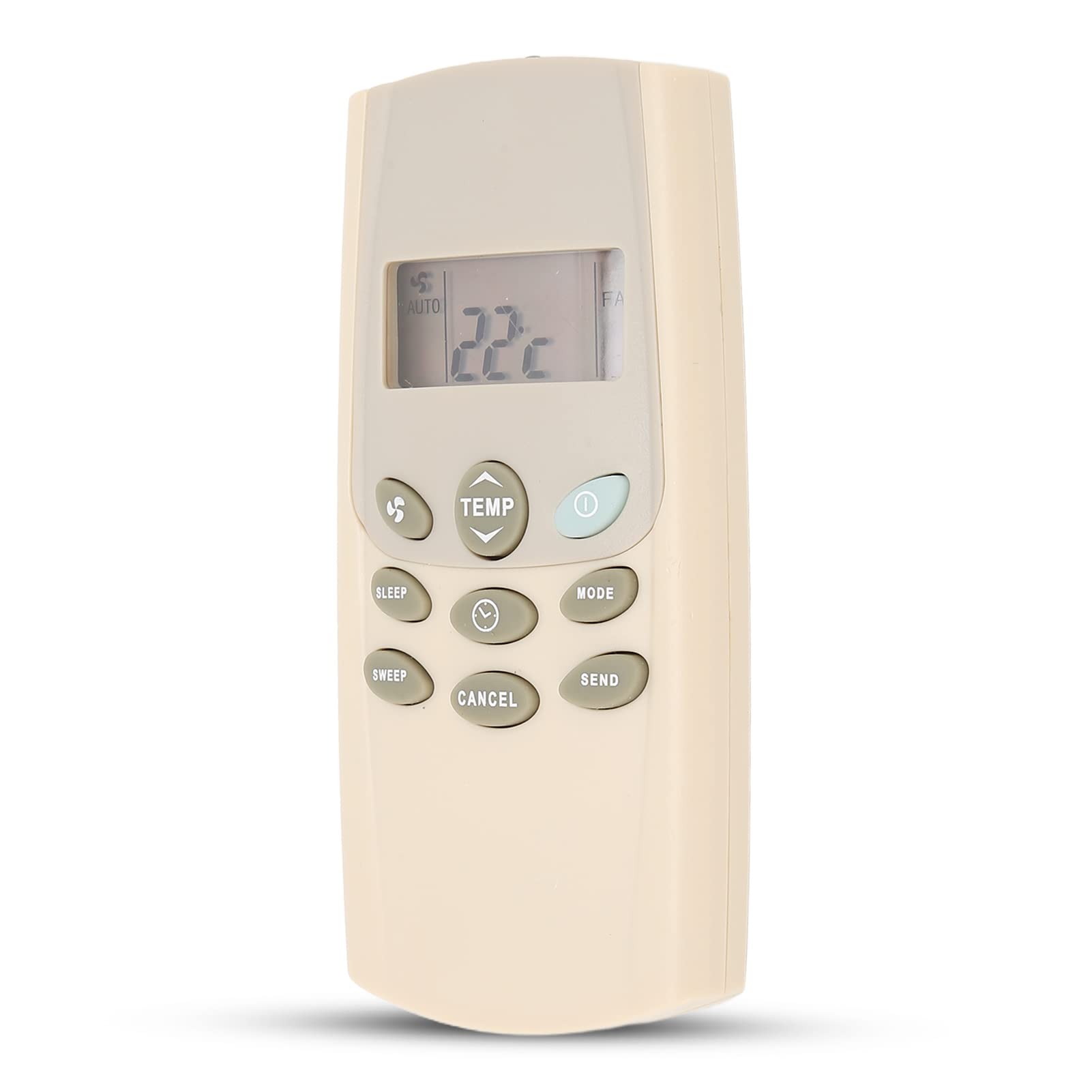 Air Conditioner Remote Control, Portable Universal Air Conditioner Ergonomic Replacement Controller for Walton for Carrier