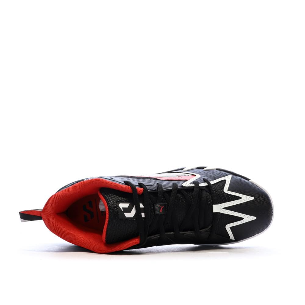 PUMA Zapatillas de Baloncesto Negro/Rojo Hombre Scoot Zeros City