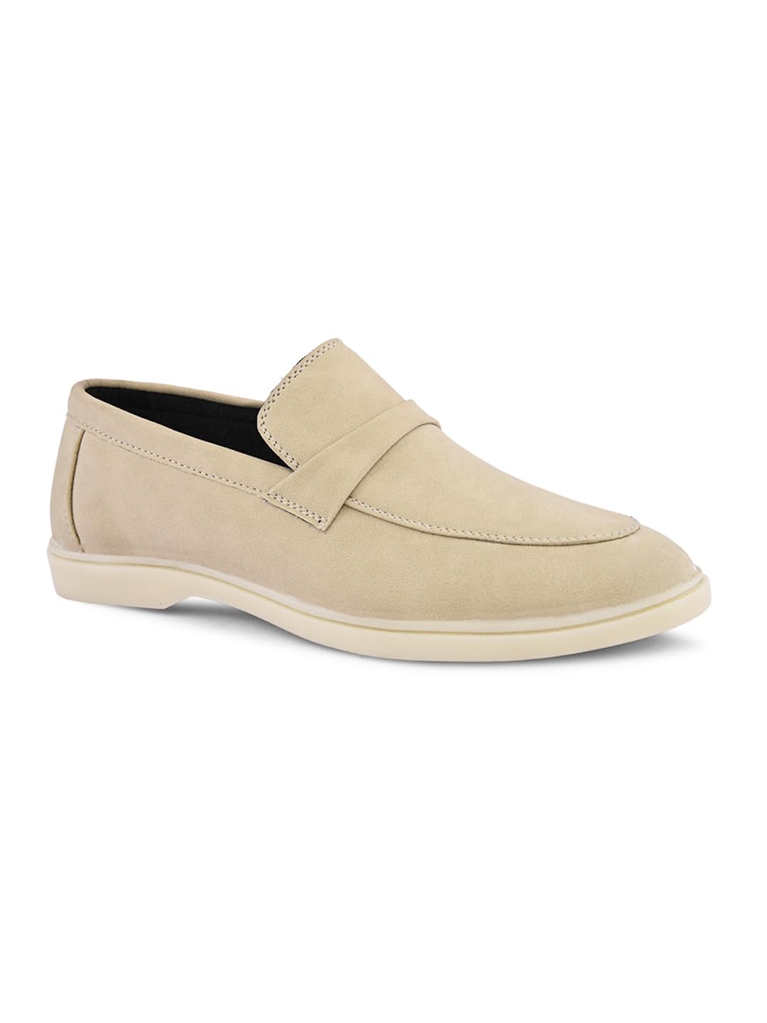 prolific Men's Slip-On Super Cushioned Suede Loafer Shoes|Stylish & Comfortable with Soft Cushioned Insole| Corporate Casuals-picture-28