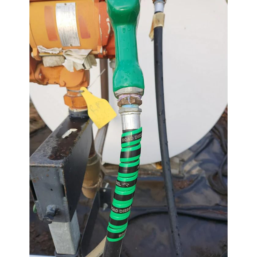 Outback Wrap - Fuel Finder Hydraulic Hose Management Protector and Tagging Wraps for Farming and agriculture equipment, Tractors, Harvesters, Planters, and Sprayers - 20mm diameter