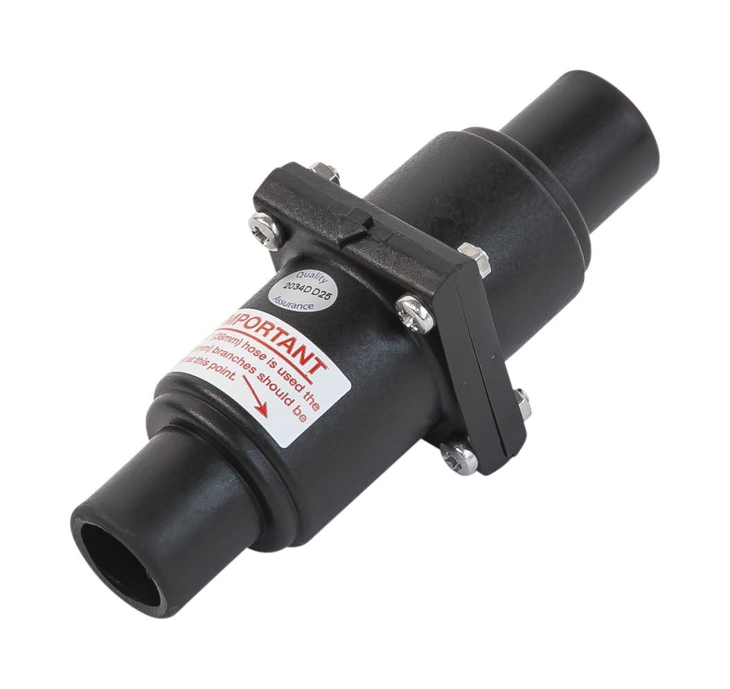 Whale Non-Return Inline Valve - Suction or Discharge Line - Nitrile