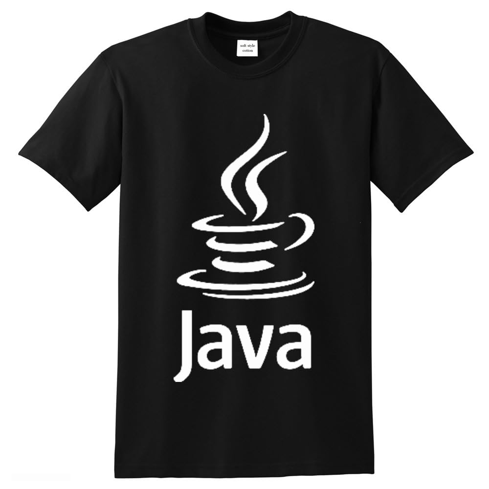 GenericFashion Shirts Java Tshirt 100% cotton programmer t-shirts swag printed men T shirt o-neck summer street style loose tee shirts (15, L)