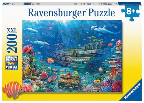Ravensburger - Puzzle 200 pièces XXL - Navire au Fond de la mer