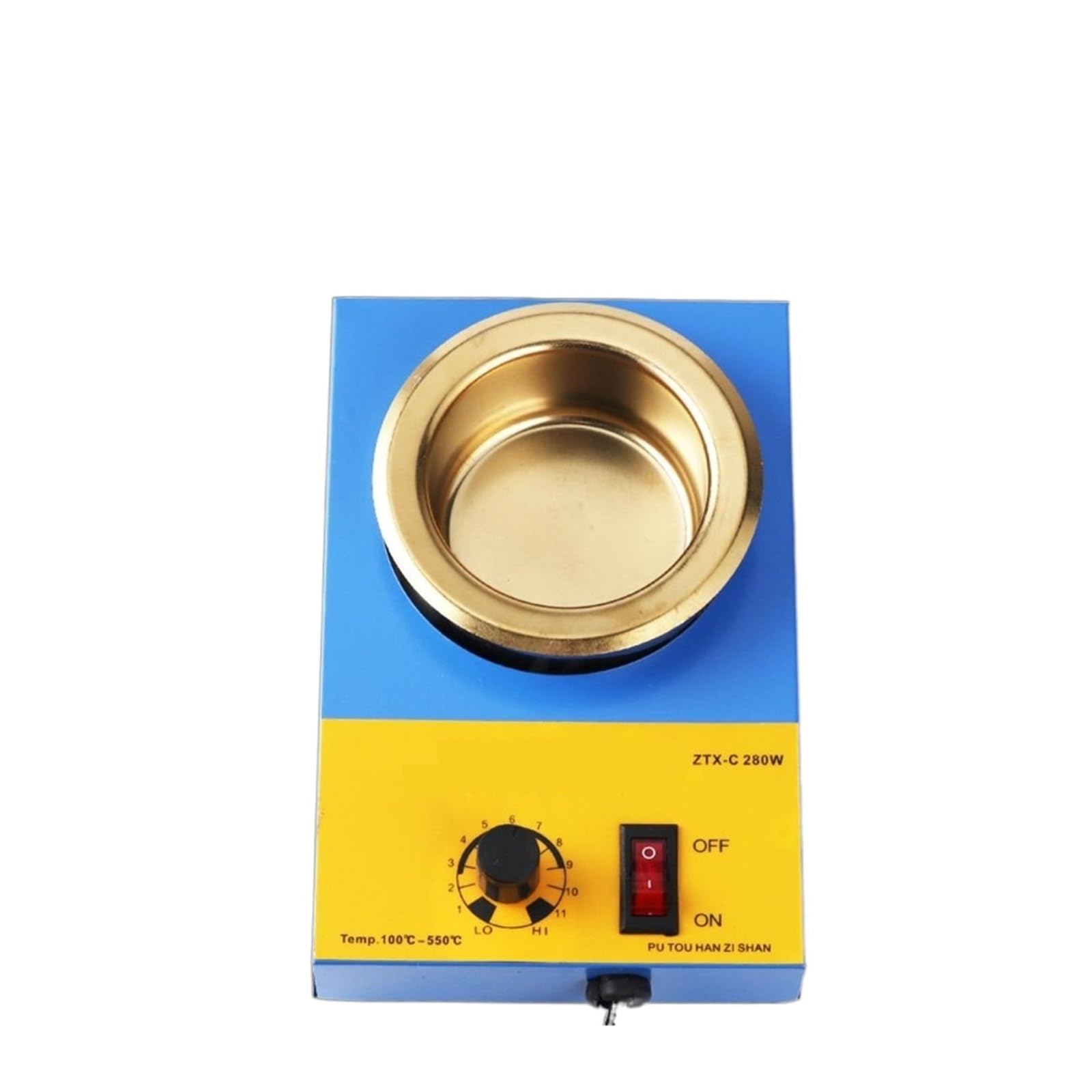 Mjfvn 150W Solder Pot 160W 280W 350W Tin Melting Furnace Thermoregulation Soldering Desoldering Bath 38Mm/50Mm/80Mm/100Mm(150W)