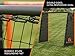 Goalrilla Striker Soccer Rebound Trainer with Double-Sided, Ultra-Responsive Rebounding Net and Goal, Large
