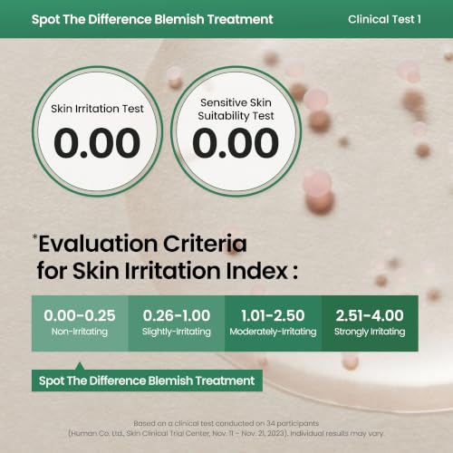 Image of AXIS-Y Spot The Difference Blemish Spot Treatment - 4-Terpineol 2% Niacinamide AHA BHA Soothes Breakouts & Skin Barrier Repair - Vegan Korean Skin Care Face Serum (0.50 fl. oz.)