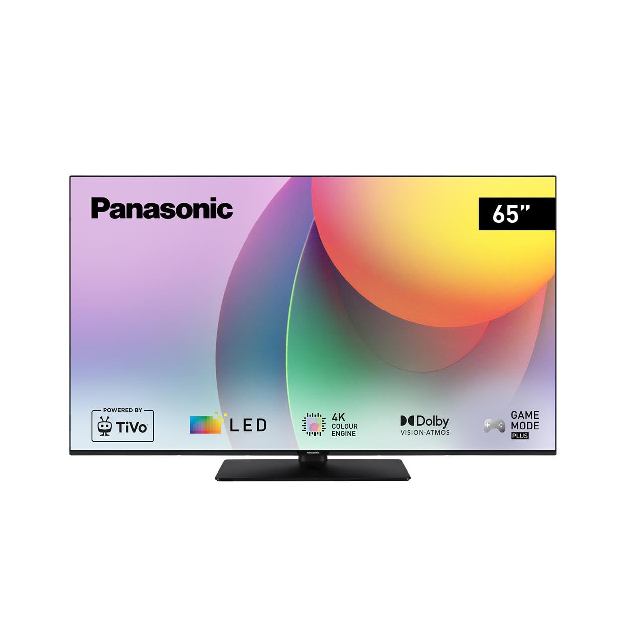 Panasonic TB-65W60AEZ, W60 Serie 65 Zoll 4K Ultra HD LED Smart TV, 2024, TiVo, 4K-Farbengine, Dolby Vision & Atmos, Game Mode Plus, für EIN außergewöhnliches visuelles Erlebnis