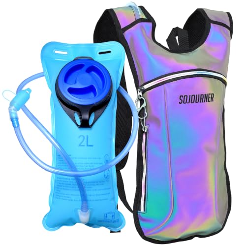 Image of Sojourner Rave Hydration Pack - Hydration Backpack - Hydropack with 2L Bladder - Water Backpack for Festivals, Hiking, Running, Biking and More