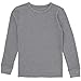Fruit of the Loom boys Premium 2-pack Thermal Waffle Crew Base Layer Top, Heather Greystone/Natural, 10 12 US