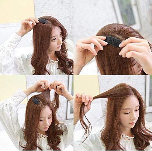 Miniatura 9 de Pinzas para el cabello, 10 piezas de esponja negra de espuma con volumen para el cabello para mujeres y niñas