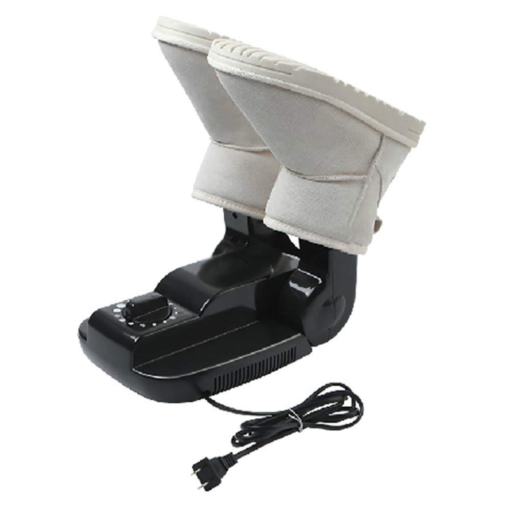 Secador de Botas, secador de Guantes, Calentador eléctrico Plegable para Zapatos, secador de Botas, Calzado con Temporizador y retráctil