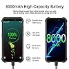 OUKITEL WP5 Pro Rugged Cell Phone Unlocked, 4GB +64GB 8000mAh Android 10 Smartphone IP68 Waterproof 5.5" HD+ Triple Camera Global Version 4G LTE GSM AT&T T-Mobile Metro PCS Face ID Fingerprint