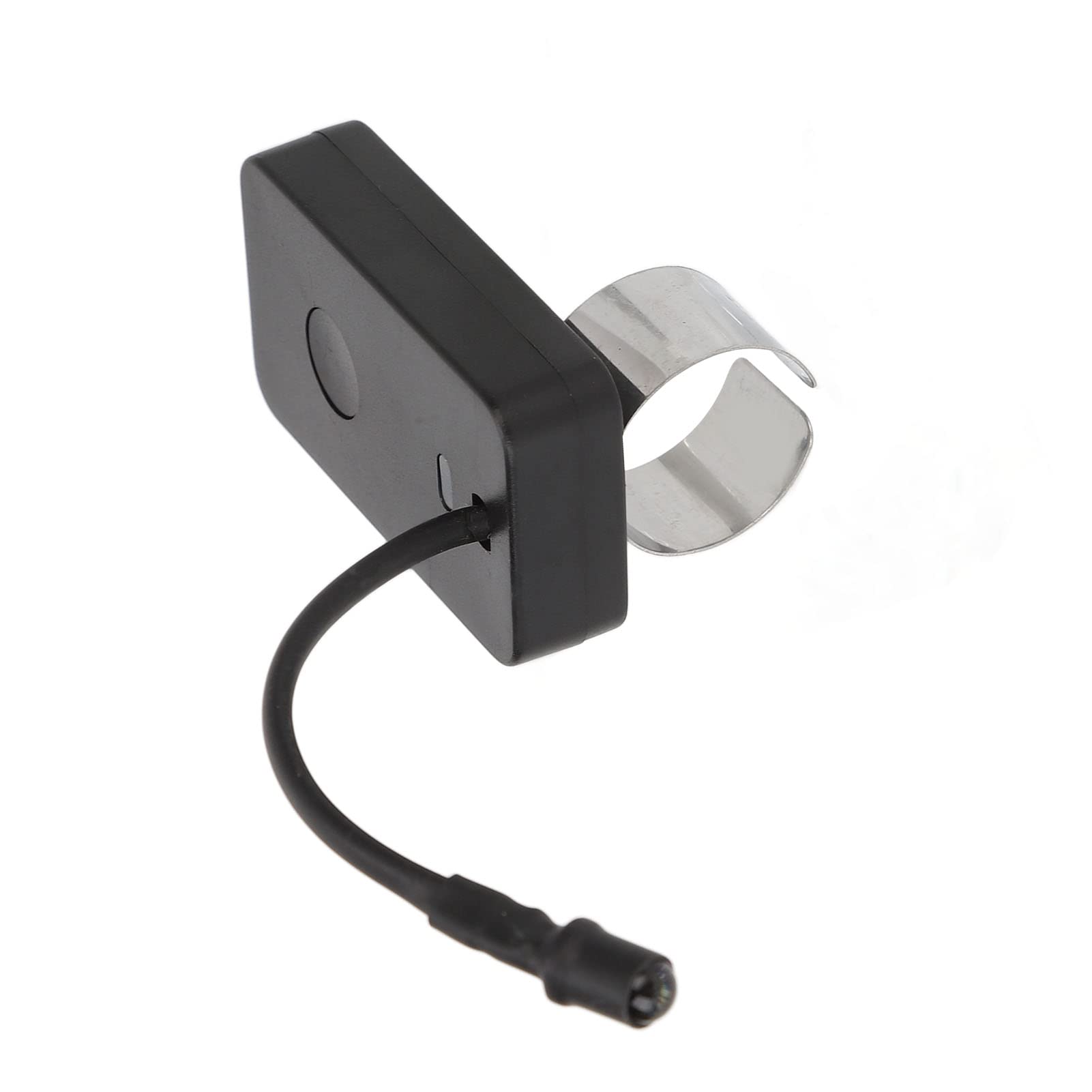 USB Rechargeable Ear Pick Thumb Lamp Lightweight Comfortable Ear Cleaning Tool White Light for All Ages Plastic Alloy (Black)