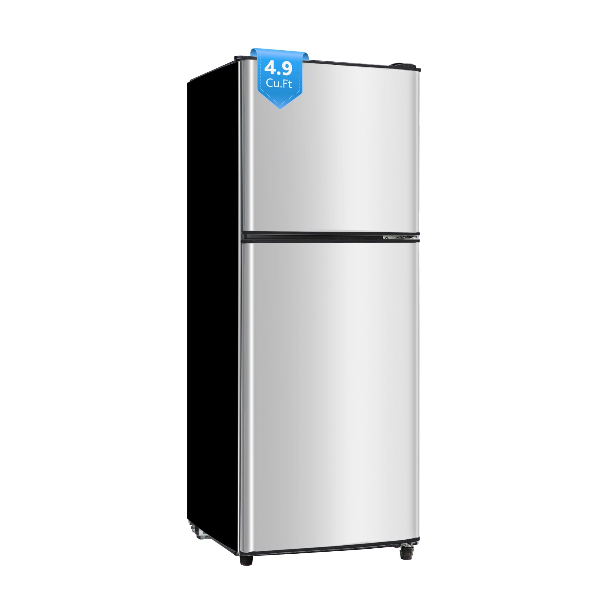 Borcolo FLS-138-SILVER-D 4.9 cu ft Compact Freezer Silver