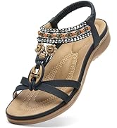 Littleplum Damen Sandalen - Boho Sommer-Sandaletten für Strand & Alltag