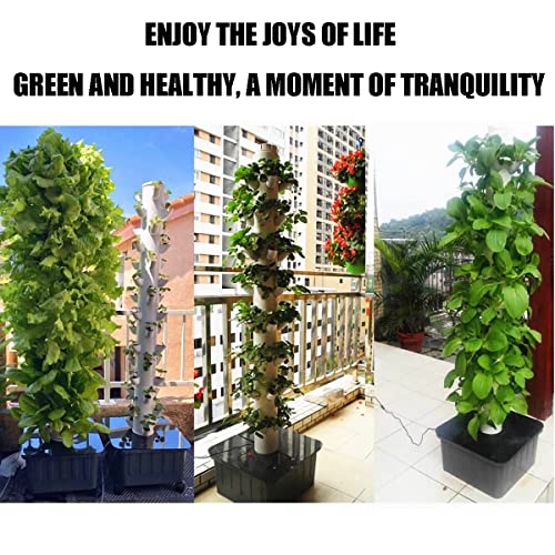 Tour hydroponique verticale contre le manque d'espace pour potager urbain - 3