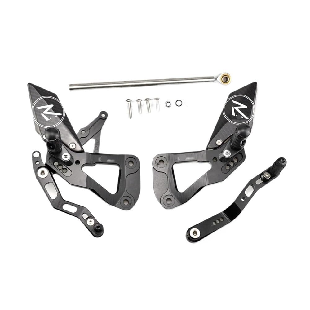 DAGMARA Gear Shifter Levers Kickstart for GSXR 1000 2017-2024 Rear Sets Heighten Pedal Adjustable Rearsets FootPegs Shift Lever Brake Gear