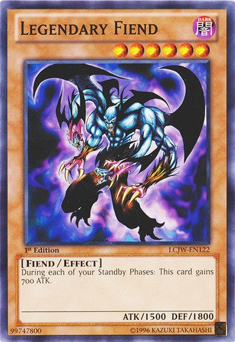 best fiend cards yugioh Amazon.com: YU-GI-OH! - Legendary Fiend (LCJW-EN122) - Legendary Collection  4: Joey's World - 1st Edition