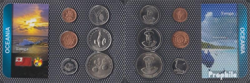 Pièces de collection de Tonga Fleur de Coin FDC dès 1981