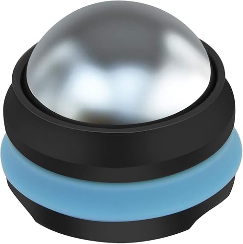 Miniatura 8 de AHIER Bola de rodillo de masaje frío, alivio de terapia de frío, bola de gel extraíble para masaje de tejido profundo, gran herramienta para dolor