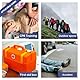 8er Set Beatmungsmaske Schlüsselanhänger - Beatmungsmaske Erste hilfe - beatmungsbeutel-Mund zu Mund Beatmung Schutz - Mini Erste Hilfe Set mit Schutzmasken - Ideal für Auto & unterwegs