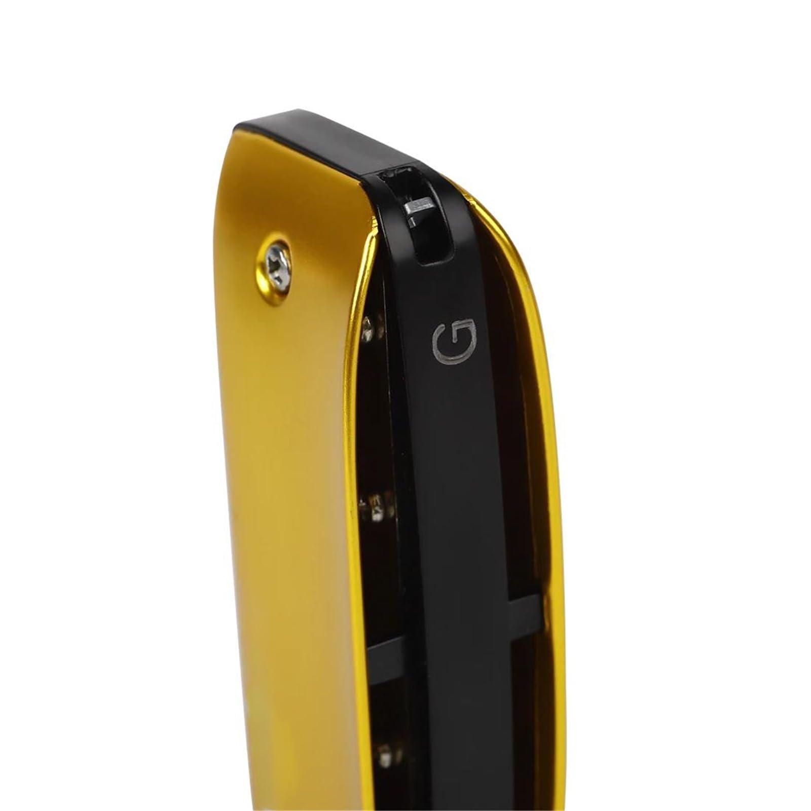 Harmonijka Blues Harmonijka 7-otworowa Blues Harp Instrument Dęty Drewniany Czerwony/Zielony/Fioletowy/Niebieski/Różowy/Żółty Dostępny(Yellow G)