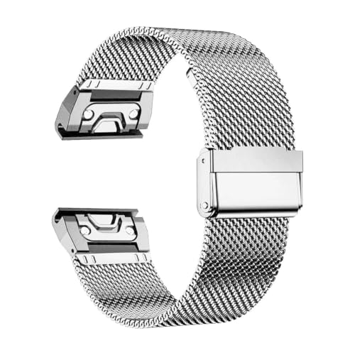 SRMVRNKNNK Fit For Garmin �Ή��X�g���b�v Fit For Fenix 7X 7 Pro �Ή� Fit For Forerunner 965 955 Enduro �Ή� �X�e�����X�X�`�[���o���h